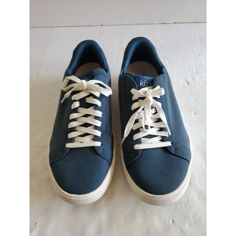 Kizik Irvine Hands Free Sneakers Blue Unisex Men's Size 8.0 Women's 9.5 Shoes